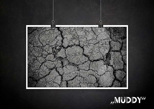 Backdrop Muddy Schlamm Textur für Fotografen Allmie